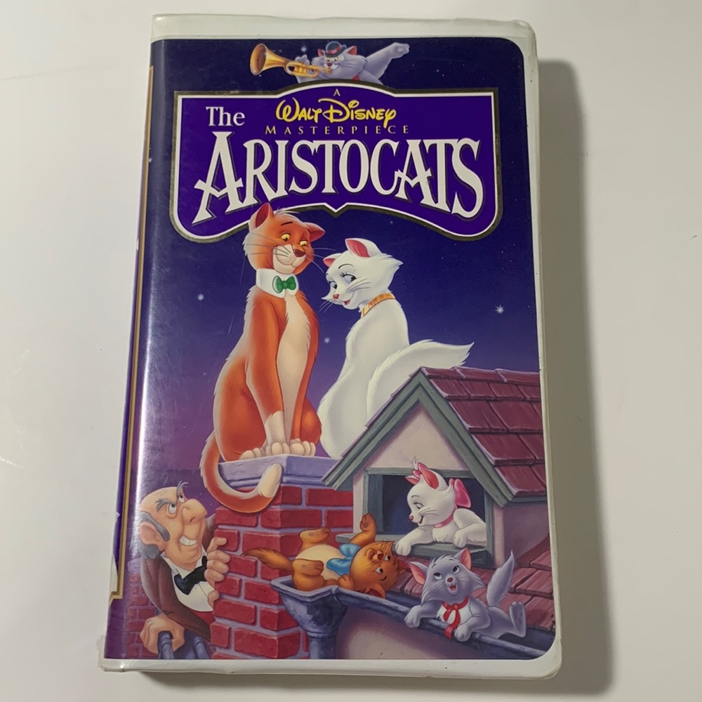 Walt Disney’s Masterpiece collection Aristrocats VHS tape